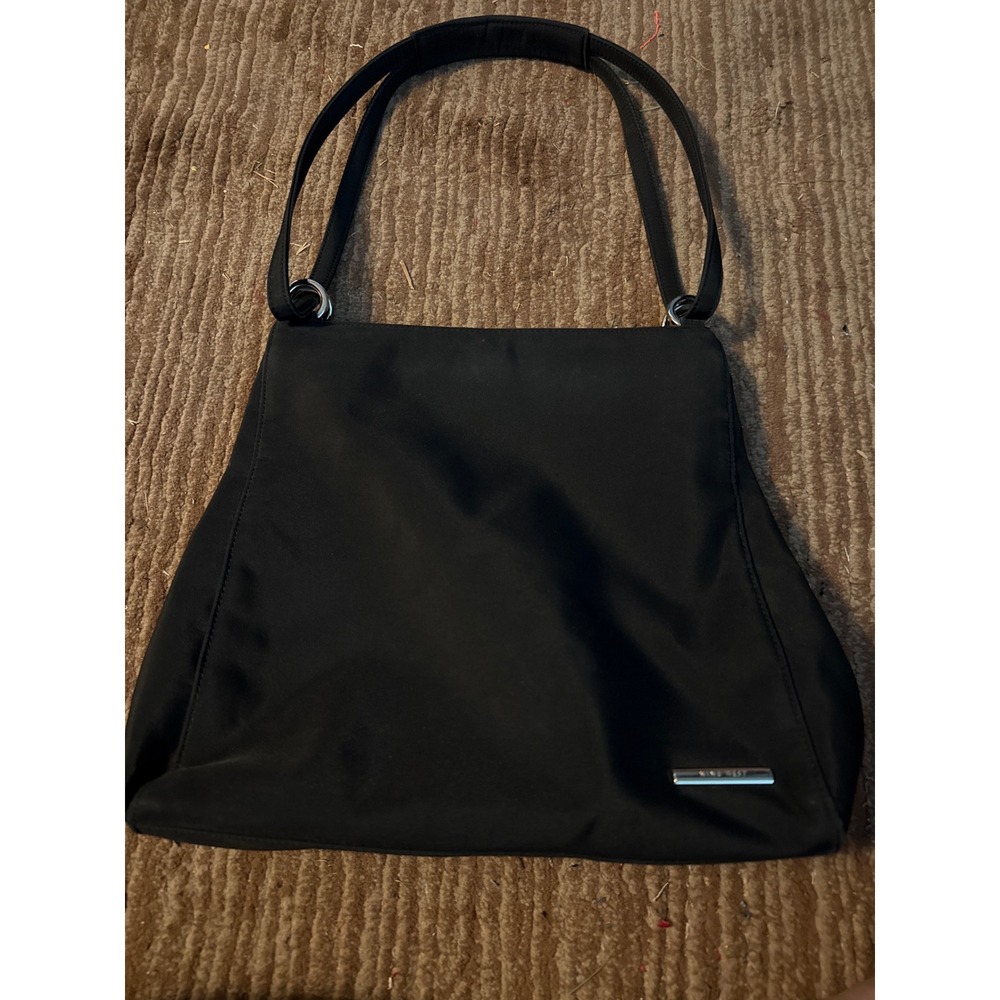 Nine West‎ Black Shoulder Bag Purse Handbag Everyday Casual Tote